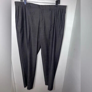 Calvin Klein, 36X27.5, dark charcoal, light satin finish slant front pockets